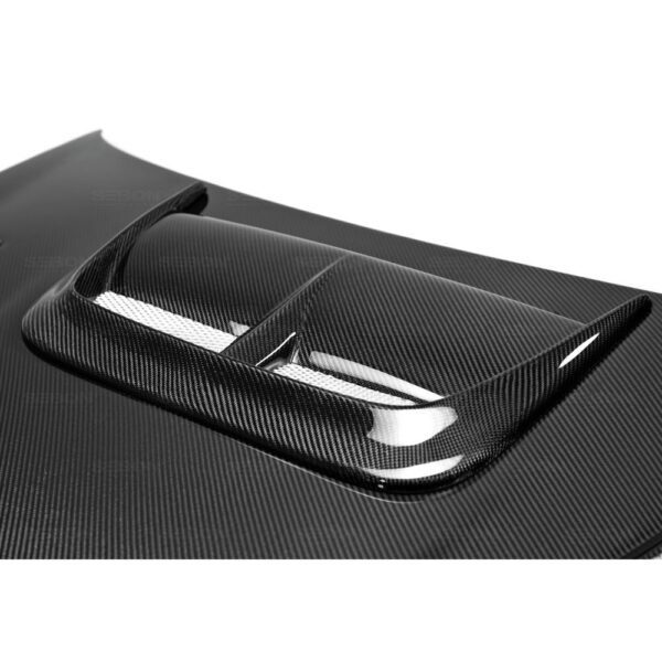 Seibon Carbon, HD0607SBIMP-CW, CW-style carbon fiber hood for 2006-2007 Subaru Impreza/WRX/STi