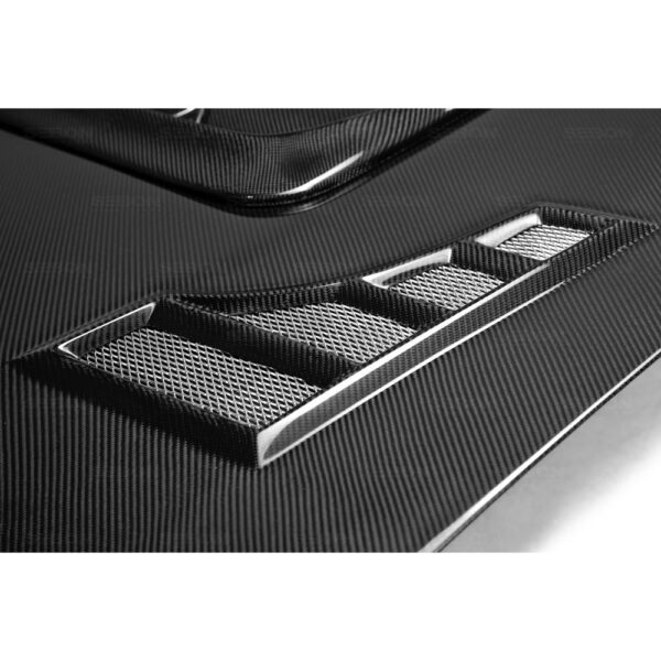 Seibon Carbon, HD0607SBIMP-CW, CW-style carbon fiber hood for 2006-2007 Subaru Impreza/WRX/STi