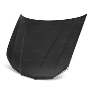 Seibon Carbon, HD0607SBIMP-RS, RS-style carbon fiber hood for 2006-2007 Subaru Impreza/WRX/STi