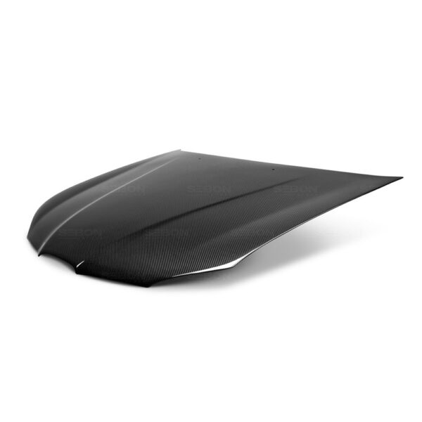 Seibon Carbon, HD0607SBIMP-RS, RS-style carbon fiber hood for 2006-2007 Subaru Impreza/WRX/STi