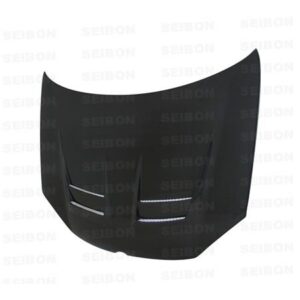 Seibon Carbon, HD0607VWGTI-DV, DV-style carbon fiber hood for 2006-2009 VW Golf GTI