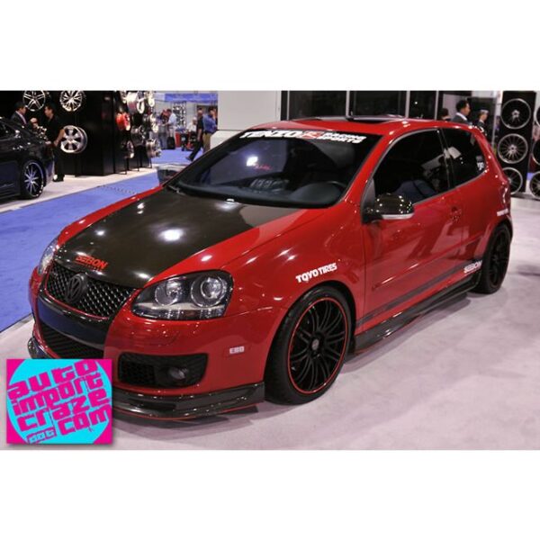 Seibon Carbon, HD0607VWGTI-OE, OEM-style carbon fiber hood for 2006-2009 VW Golf GTI