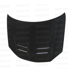 Seibon Carbon, HD0607VWGTIB-DV, DV-style carbon fiber hood for 2006-2009 VW Golf GTI (Shaved)