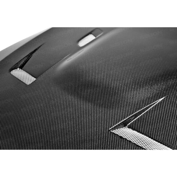 Seibon Carbon, HD0708BMWE92M3-DV, DV-style carbon fiber hood for 2008-2013 BMW E92 M3