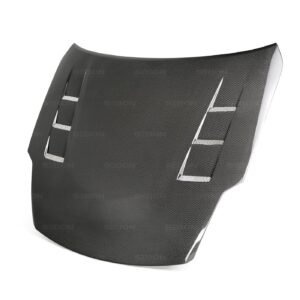 Seibon Carbon, HD0708NS350-TS, TS-style carbon fiber hood for 2007-2008 Nissan 350Z (also fits 2003-2006 models)