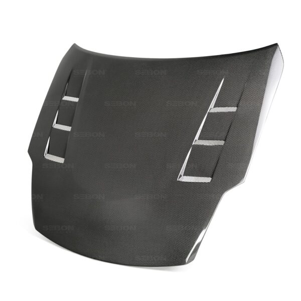 Seibon Carbon, HD0708NS350-TS, TS-style carbon fiber hood for 2007-2008 Nissan 350Z (also fits 2003-2006 models)