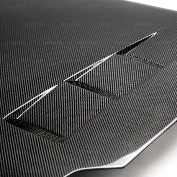 Seibon Carbon, HD0708NS350-TS, TS-style carbon fiber hood for 2007-2008 Nissan 350Z (also fits 2003-2006 models)