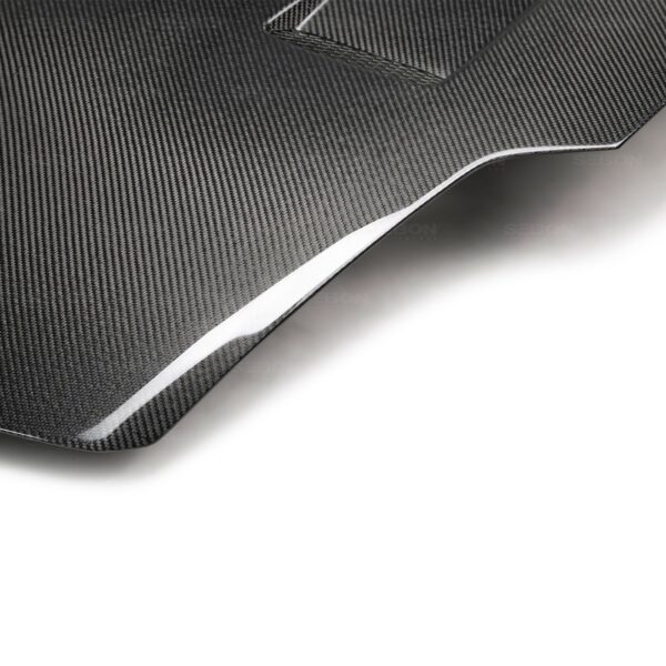 Seibon Carbon, HD0708NS350-TS, TS-style carbon fiber hood for 2007-2008 Nissan 350Z (also fits 2003-2006 models)