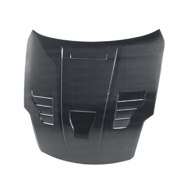 Seibon Carbon, HD0708NS350-VT, VT-style carbon fiber hood for 2007-2008 Nissan 350Z (also fits 2003-2006 models)
