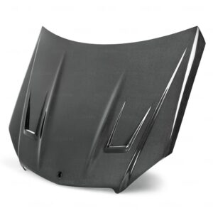 Seibon Carbon, HD0709MBW204-GT, GT-style carbon fiber hood for 2008-2011 Mercedes Benz C-class (Does not fit C-63)