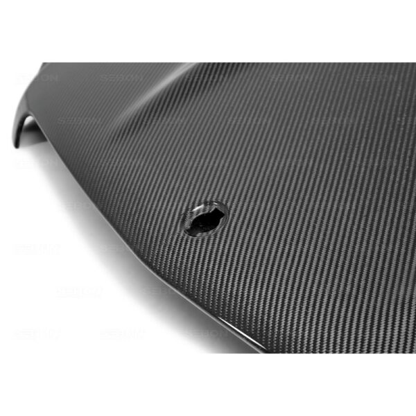 Seibon Carbon, HD0709MBW204-GT, GT-style carbon fiber hood for 2008-2011 Mercedes Benz C-class (Does not fit C-63)