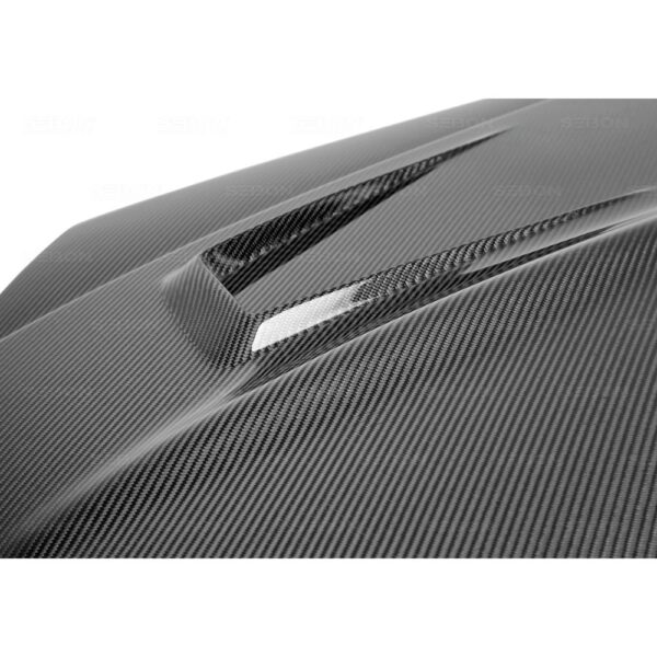 Seibon Carbon, HD0709MBW204-GT, GT-style carbon fiber hood for 2008-2011 Mercedes Benz C-class (Does not fit C-63)