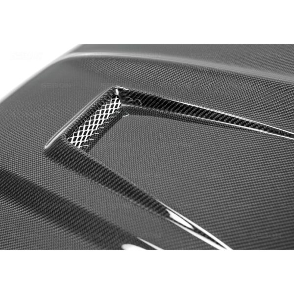 Seibon Carbon, HD0709MBW204-GT, GT-style carbon fiber hood for 2008-2011 Mercedes Benz C-class (Does not fit C-63)