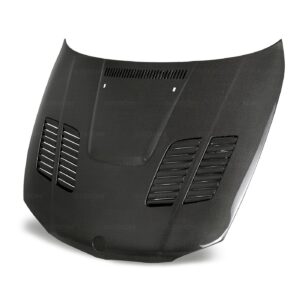 Seibon Carbon, HD0809BMWE822D-GTR, GTR-style carbon fiber hood for 2008-2012 BMW E82 2DR/HB
