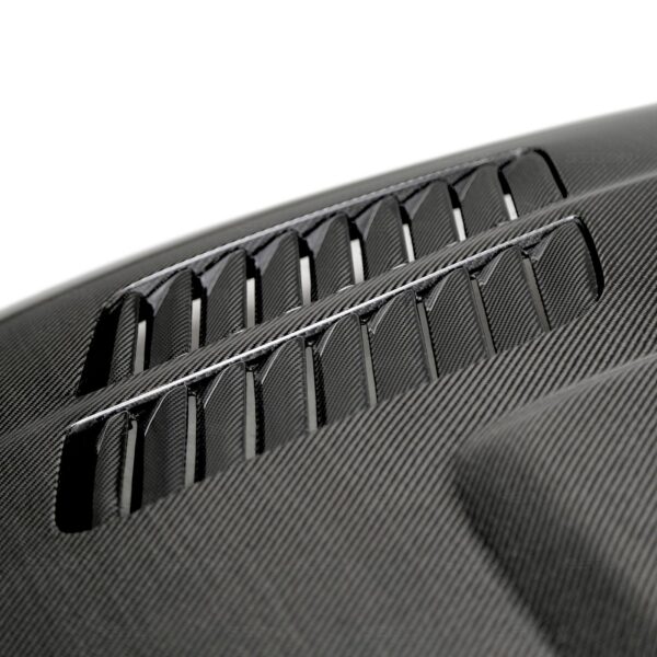 Seibon Carbon, HD0809BMWE822D-GTR, GTR-style carbon fiber hood for 2008-2012 BMW E82 2DR/HB