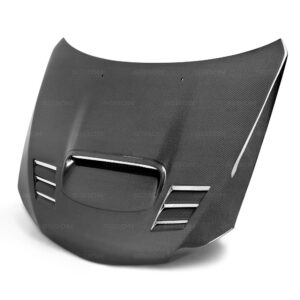 Seibon Carbon, HD0809SBIMP-CWII, CWII-style carbon fiber hood for 2008-2014 Subaru WRX/STi
