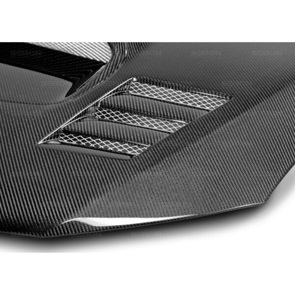 Seibon Carbon, HD0809SBIMP-CWII, CWII-style carbon fiber hood for 2008-2014 Subaru WRX/STi