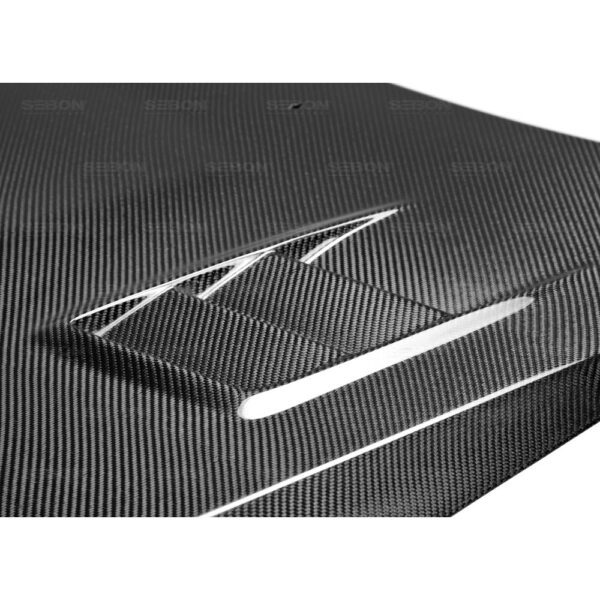 Seibon Carbon, HD0809SBIMP-CW, CW-style carbon fiber hood for 2008-2014 Subaru WRX/STi