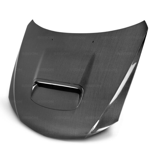 Seibon Carbon, HD0809SBIMP-OE, OEM-style carbon fiber hood for 2008-2014 Subaru WRX/STi