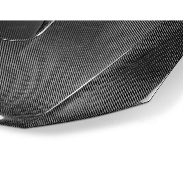 Seibon Carbon, HD0809SBIMP-OE, OEM-style carbon fiber hood for 2008-2014 Subaru WRX/STi