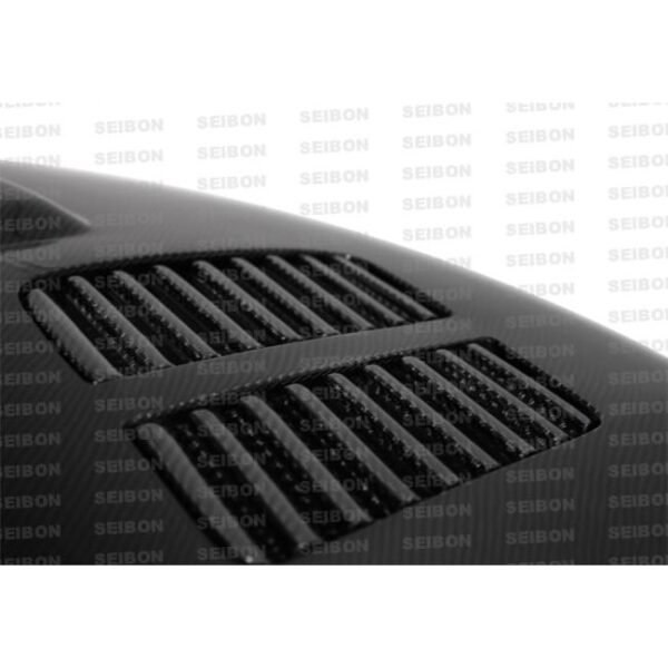 Seibon Carbon, HD0910BMWE90-GTR, GTR-style carbon fiber hood for 2009-2011 BMW E90 4DR