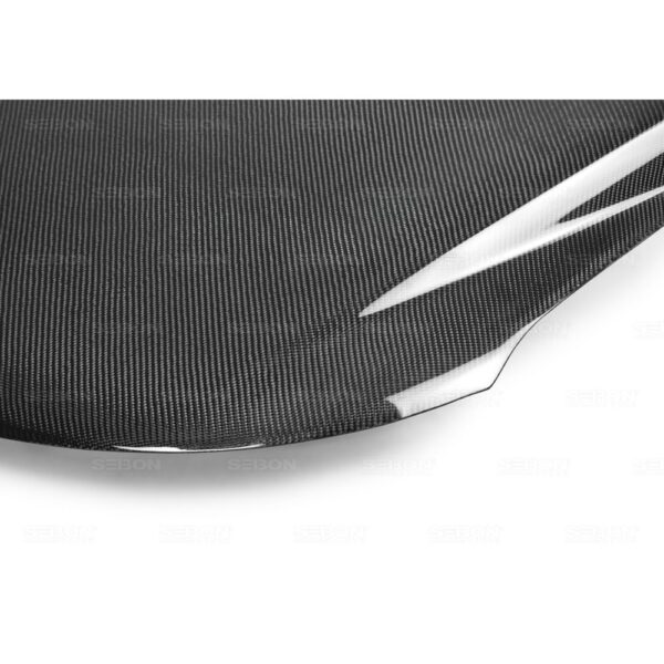 Seibon Carbon, HD0910KIFO-OE, OEM-style carbon fiber hood for 2010-2013 Kia Forte