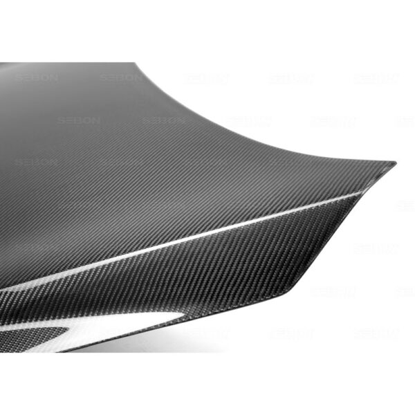 Seibon Carbon, HD0910KIFO-OE, OEM-style carbon fiber hood for 2010-2013 Kia Forte