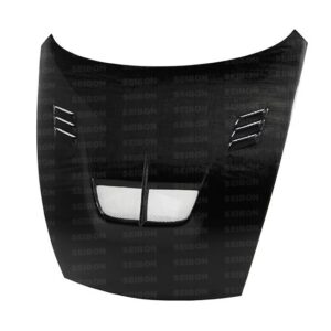 Seibon Carbon, HD0910NS370-BD, BD-style carbon fiber hood for 2009-2014 Nissan 370Z