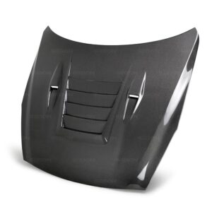 Seibon Carbon, HD0910NSGTR-DS, DS-style carbon fiber hood for 2009-2015 Nissan GTR