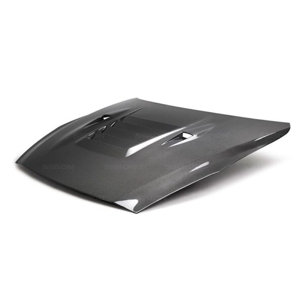 Seibon Carbon, HD0910NSGTR-DS, DS-style carbon fiber hood for 2009-2015 Nissan GTR