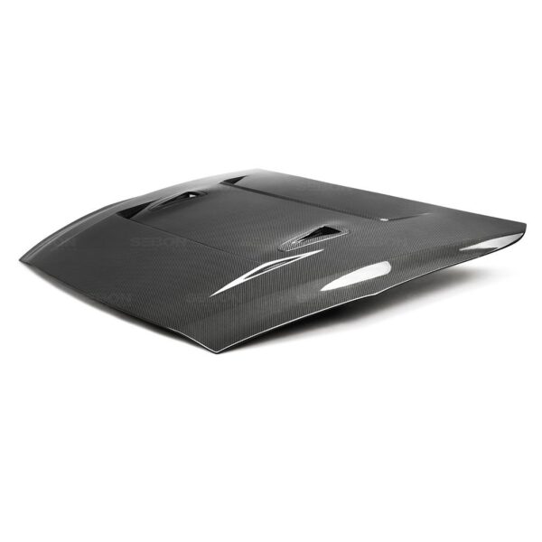 Seibon Carbon, HD0910NSGTR-DV, DV-style carbon fiber hood for 2009-2015 Nissan GTR