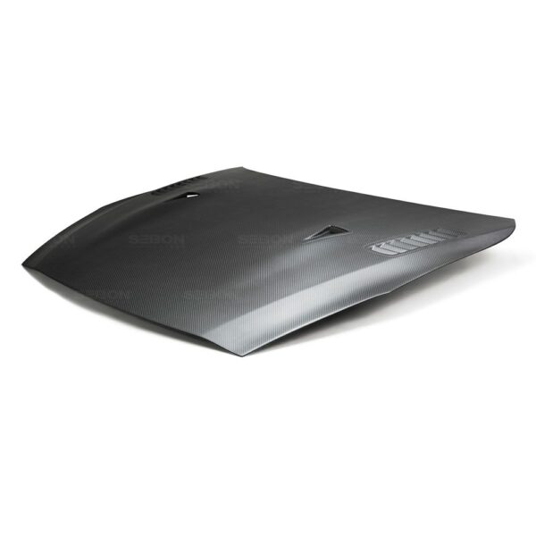Seibon Carbon, HD0910NSGTR-ES-DRY, ES-style DRY CARBON hood for 2009-2015 Nissan GTR*ALL DRY CARBON PRODUCTS ARE MATTE FINISH