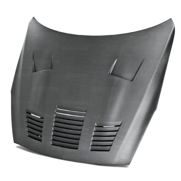 Seibon Carbon, HD0910NSGTR-GT-DRY, GT-style DRY CARBON hood for 2009-2015 Nissan GTR*ALL DRY CARBON PRODUCTS ARE MATTE FINISH