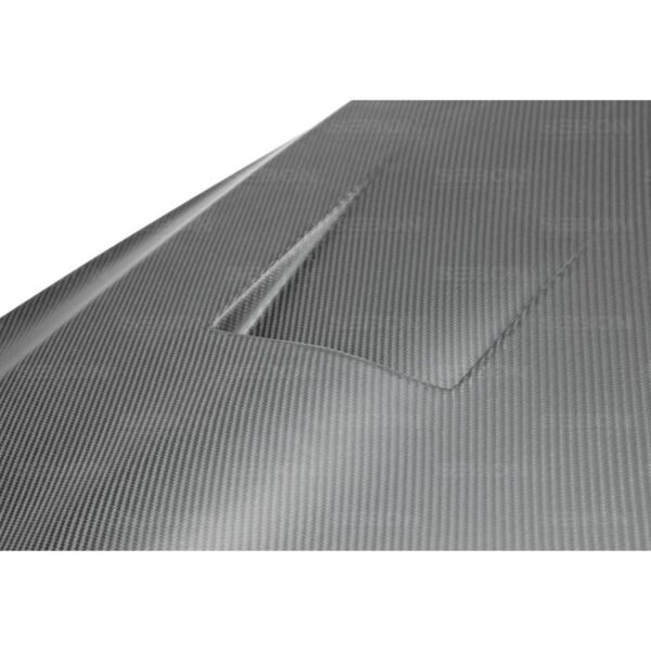 Seibon Carbon, HD0910NSGTR-GT-DRY, GT-style DRY CARBON hood for 2009-2015 Nissan GTR*ALL DRY CARBON PRODUCTS ARE MATTE FINISH