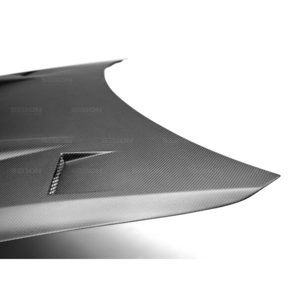 Seibon Carbon, HD0910NSGTR-MS, MS-style carbon fiber hood for 2009-2015 Nissan GTR