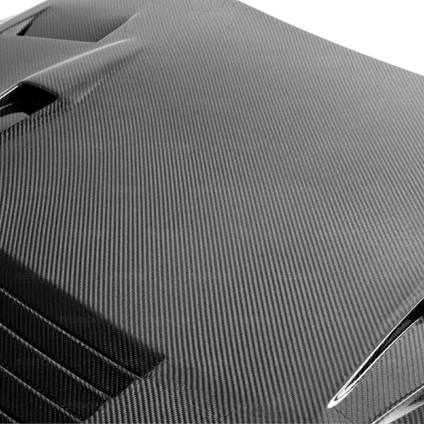 Seibon Carbon, HD0910NSGTR-GTII, GTII-style carbon fiber hood for 2009-2015 Nissan GTR
