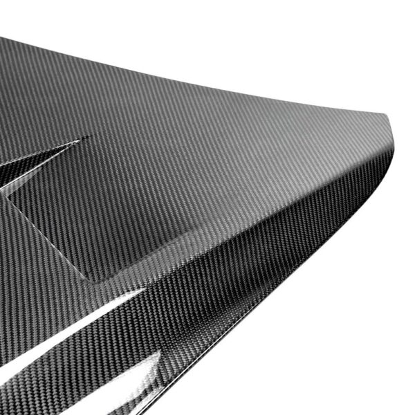 Seibon Carbon, HD0910NSGTR-GTII, GTII-style carbon fiber hood for 2009-2015 Nissan GTR