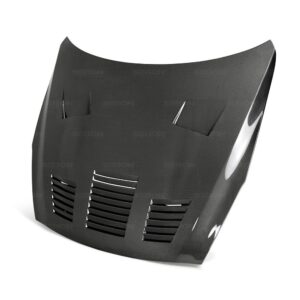 Seibon Carbon, HD0910NSGTR-GT, GT-style carbon fiber hood for 2009-2015 Nissan GTR