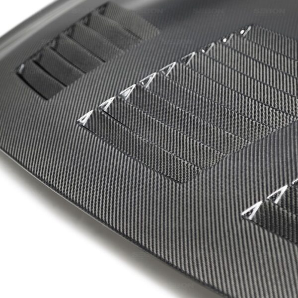 Seibon Carbon, HD0910NSGTR-GT, GT-style carbon fiber hood for 2009-2015 Nissan GTR