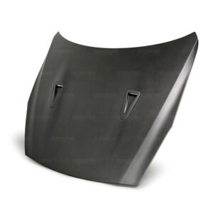 Seibon Carbon, HD0910NSGTR-OE-DRY, OEM-style DRY CARBON hood for 2009-2015 Nissan GTR*ALL DRY CARBON PRODUCTS ARE MATTE FINISH