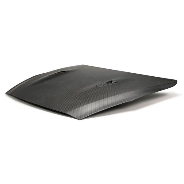 Seibon Carbon, HD0910NSGTR-OE-DRY, OEM-style DRY CARBON hood for 2009-2015 Nissan GTR*ALL DRY CARBON PRODUCTS ARE MATTE FINISH
