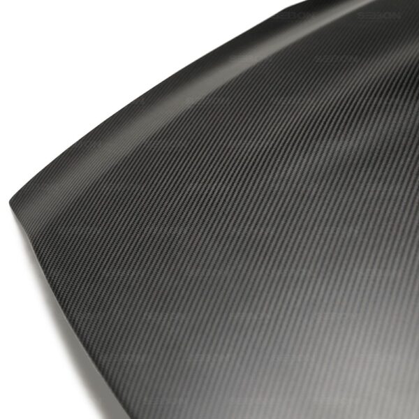Seibon Carbon, HD0910NSGTR-OE-DRY, OEM-style DRY CARBON hood for 2009-2015 Nissan GTR*ALL DRY CARBON PRODUCTS ARE MATTE FINISH