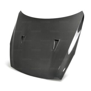 Seibon Carbon, HD0910NSGTR-OE, OEM-style carbon fiber hood for 2009-2015 Nissan GTR