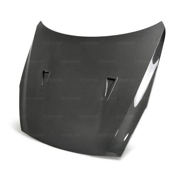 Seibon Carbon, HD0910NSGTR-OE, OEM-style carbon fiber hood for 2009-2015 Nissan GTR