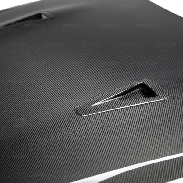 Seibon Carbon, HD0910NSGTR-OE, OEM-style carbon fiber hood for 2009-2015 Nissan GTR