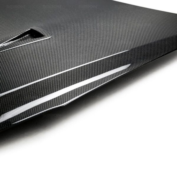 Seibon Carbon, HD1011VWGTI-OE, OEM-style carbon fiber hood for 2010-2014 VW Golf / GTI