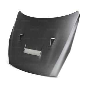 Seibon Carbon, HD0910NSGTR-VSII-DRY, VSII-style DRY CARBON hood for 2009-2015 Nissan GTR*ALL DRY CARBON PRODUCTS ARE MATTE FINISH