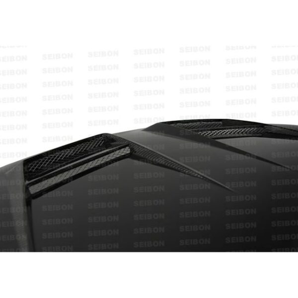 Seibon Carbon, HD1011VWGTIB-DV, DV-style carbon fiber hood for 2010-2014 VW Golf / GTI (Shaved)