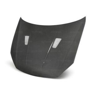 Seibon Carbon, HD1011VWGTIB-TM, TM-style carbon fiber hood for 2010-2014 VW Golf / GTI (Shaved)