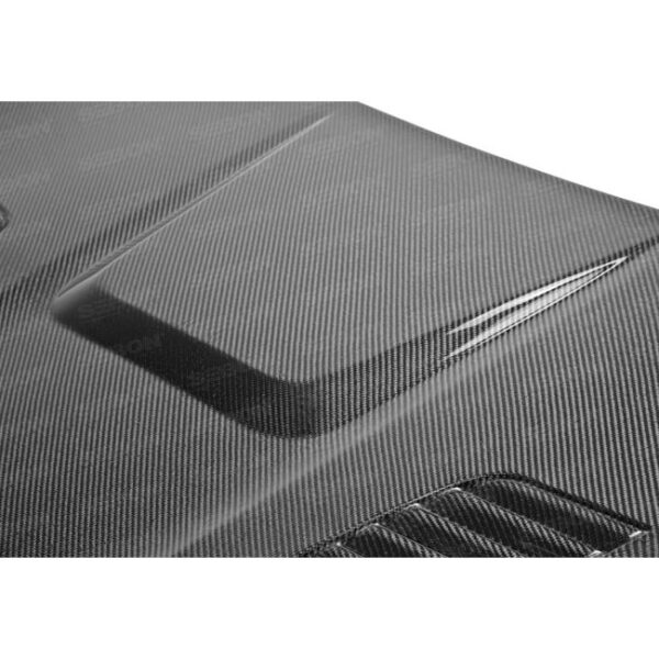 Seibon Carbon, HD1012BMWF10-GTR, GTR-style carbon fiber hood for 2011-2016 5-series and 2013-2016 M5